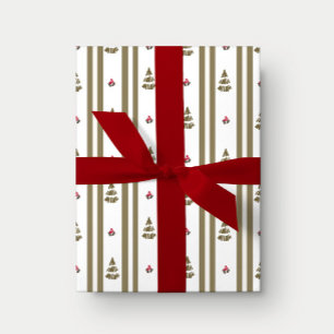 Regalo Papel de ajuste de banda de Navidad