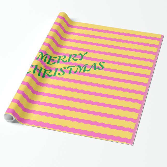 Regalo Papel de ajuste de bandas de navidades (Desenrollado)