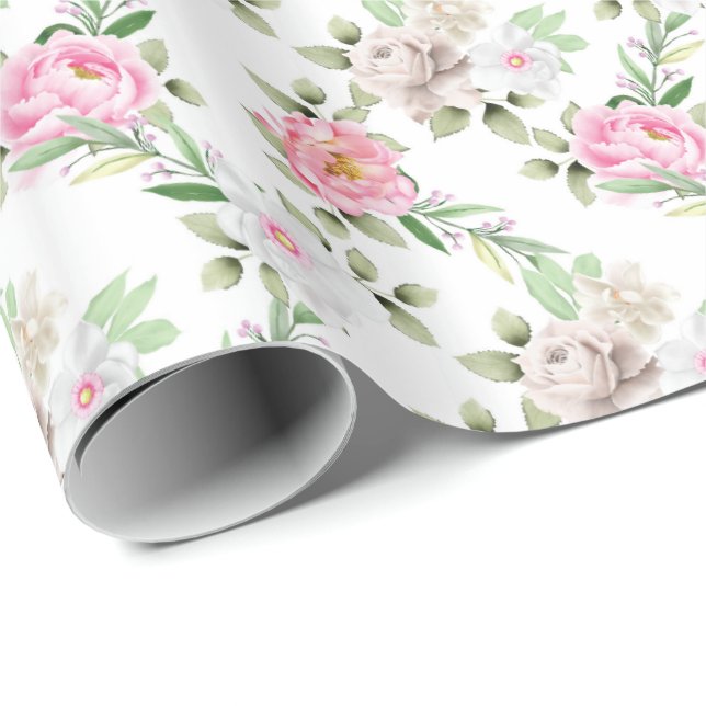 Regalo Papel de ajuste de boda (Esquina del rollo)