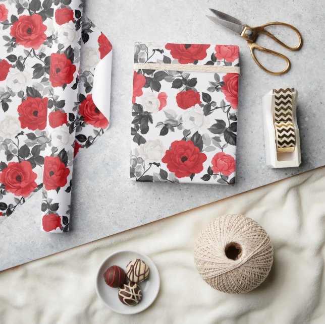 Regalo Papel de ajuste de Boho Rosa único (Artesanía)