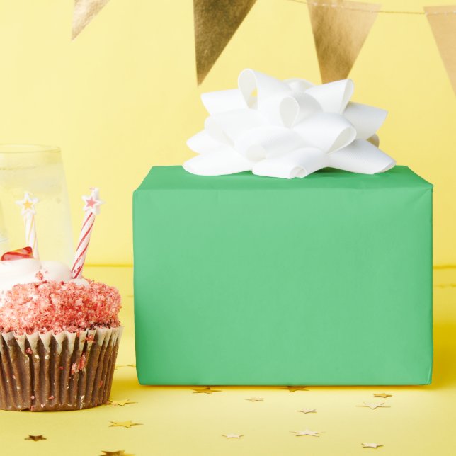 Regalo Papel de ajuste de brillo esmeralda (Fiesta de cumpleaños )