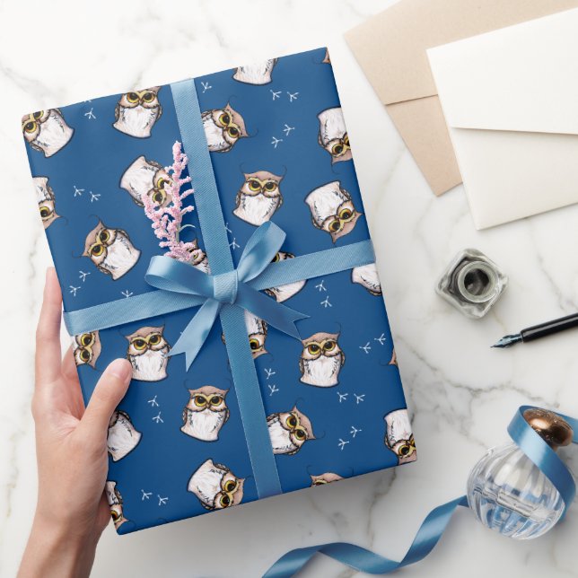 Regalo Papel de ajuste de búho KiniArt (Regalar)