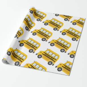 Regalo Papel de ajuste de bus escolar
