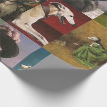 Papel de ajuste de caracteres de Whippet