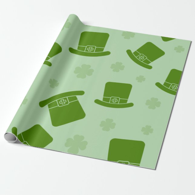 Regalo Papel de ajuste de caracteres irlandés (Desenrollado)