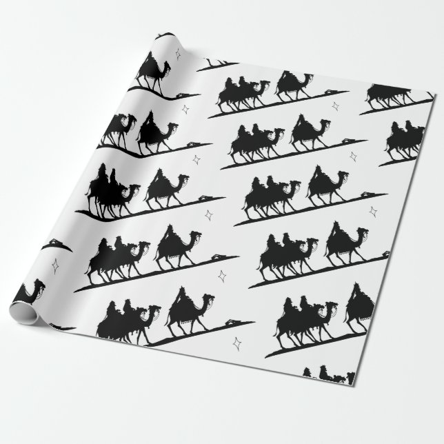Regalo Papel de ajuste de caravana (Desenrollado)