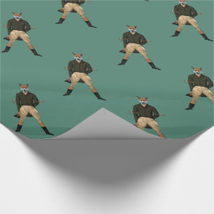 Regalo Papel de ajuste de caza de zorros ventilatorios