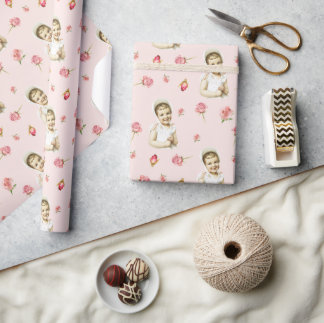 Regalo Papel de ajuste de Chica de bonos rosados