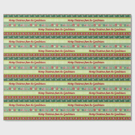 Regalo Papel de ajuste de cintas para Navidades personali