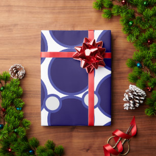 Regalo Papel de ajuste de círculo festivo