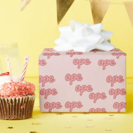 Regalo Papel de ajuste de citas divertidas de Open Midwes