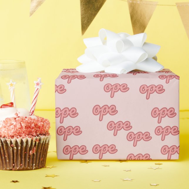 Regalo Papel de ajuste de citas divertidas de Open Midwes (Fiesta de cumpleaños )