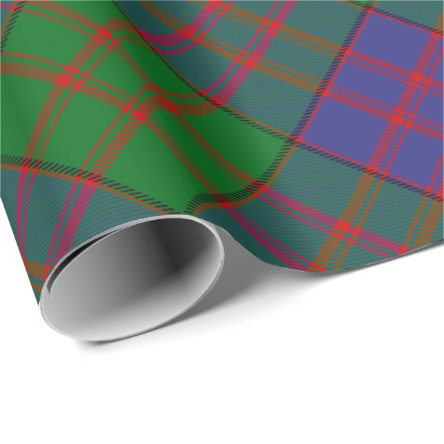 Regalo Papel de ajuste de clan MacDonald Tartan (Esquina del rollo)