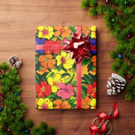 Regalo Papel de ajuste de color para hibiscus