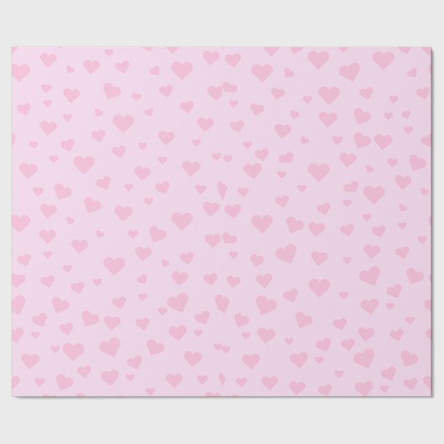 Regalo Papel de ajuste de corazón rosado (Costura)