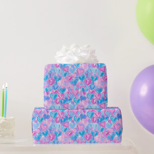 Regalo Papel de ajuste de corazones precoces
