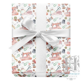 Regalo Papel de ajuste de costura