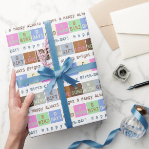 Regalo Papel de ajuste de cuadras para el cumpleaños pers