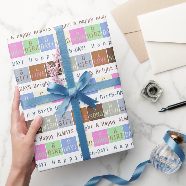 Regalo Papel de ajuste de cuadras para el cumpleaños pers (Regalar)