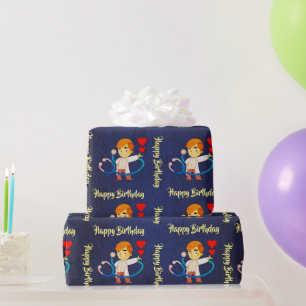 Regalo Papel de ajuste de cumpleaños