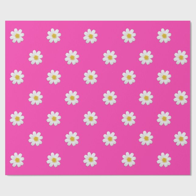 Regalo Papel de ajuste de Daisy Brights (Superficie plana)