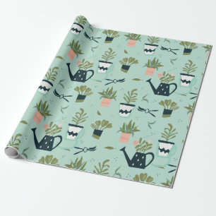 Regalo Papel de ajuste de diseño de jardinería