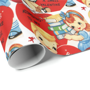 Regalo Papel de ajuste de el día de San Valentín