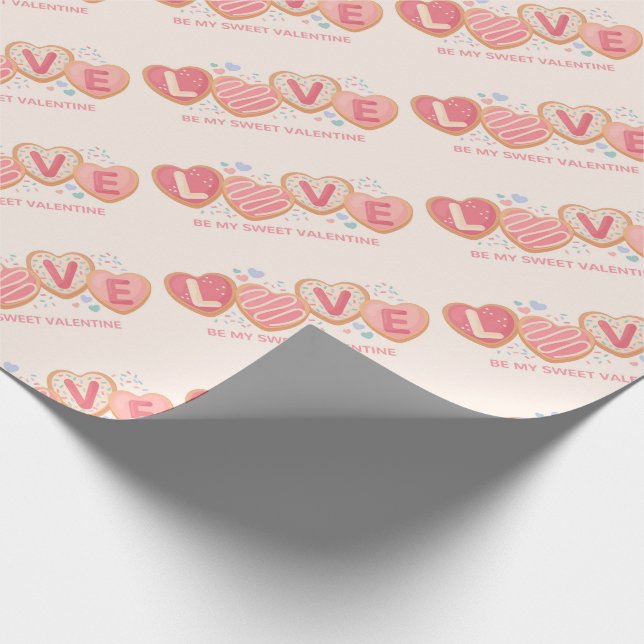 Regalo Papel de ajuste de el día de San Valentín (Esquina)
