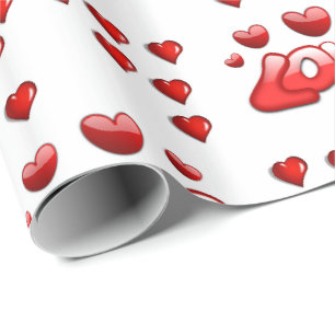 Regalo Papel de ajuste de el día de San Valentín