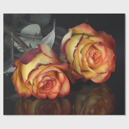 Regalo Papel de ajuste de El día de San Valentín de rosas