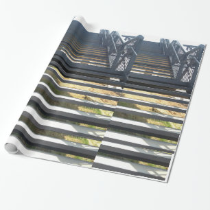 Regalo Papel de ajuste de escalera
