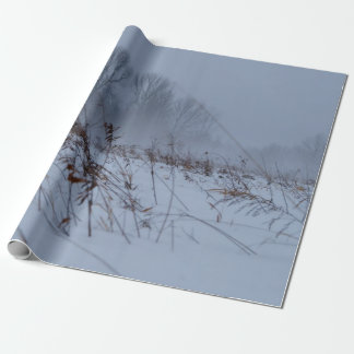 Regalo Papel de ajuste de escenas de invierno