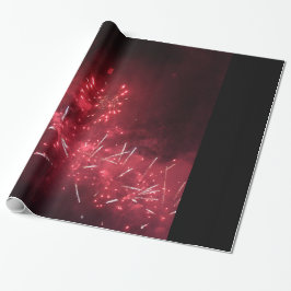 Regalo Papel de ajuste de fuegos artificiales
