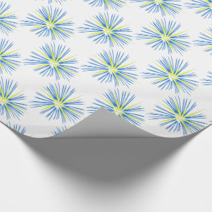 Regalo Papel de ajuste de fuegos artificiales