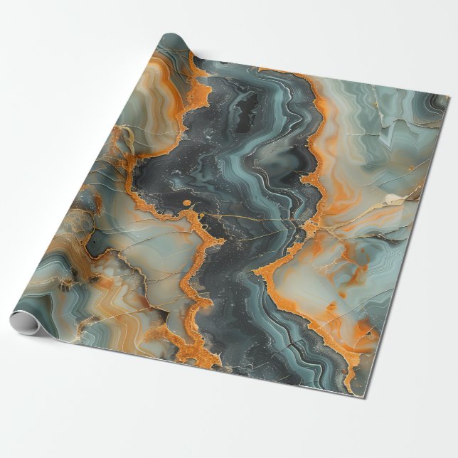 Regalo Papel de ajuste de Geode (Desenrollado)