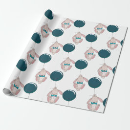 Regalo Papel de ajuste de globo Baby Shower