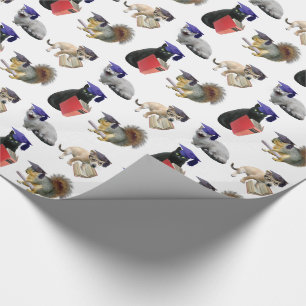 Regalo Papel de ajuste de graduación de animales