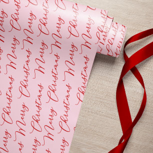 Regalo Papel de ajuste de guión navideño