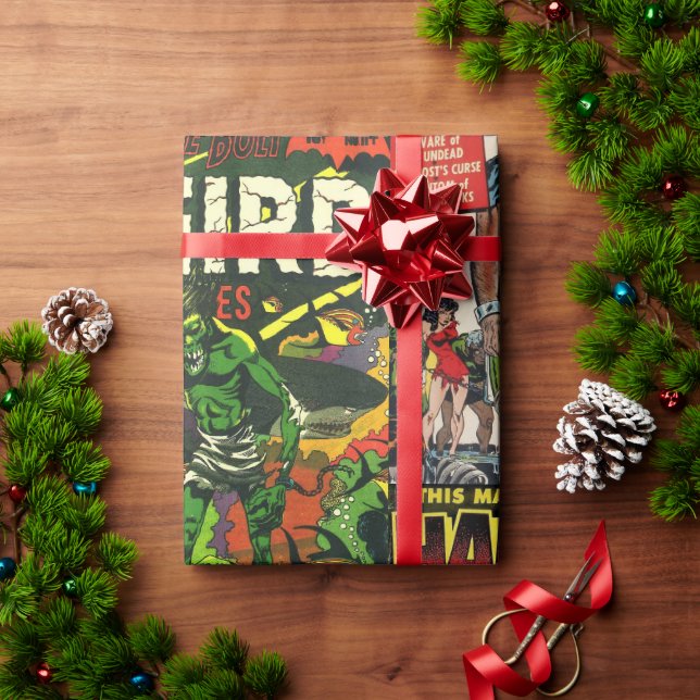 Regalo Papel de ajuste de historietas HORROR precodificad (Regalo de vacaciones)