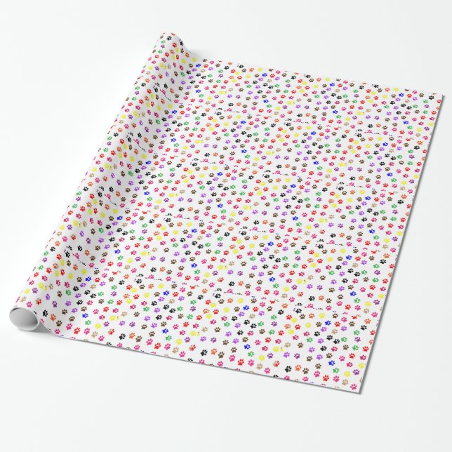 Regalo Papel de ajuste de hojas de ruta (Desenrollado)