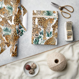 Regalo Papel de ajuste de impresión Leopardo de moda - Ne
