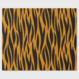 Regalo Papel de ajuste de impresión tigre