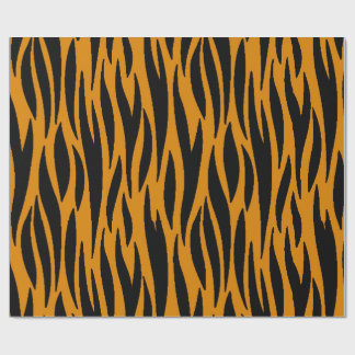 Regalo Papel de ajuste de impresión tigre