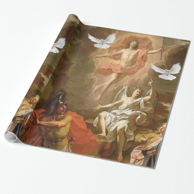 Regalo Papel de ajuste de Jesucristo (Desenrollado)