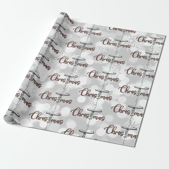 Regalo Papel de ajuste de Jesús Navidades (Desenrollado)