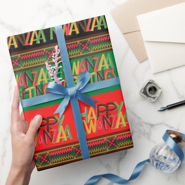 Regalo Papel de ajuste de Kwanzaa (Regalar)