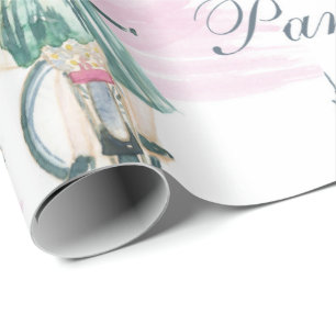 Regalo Papel de ajuste de la torre Eiffel