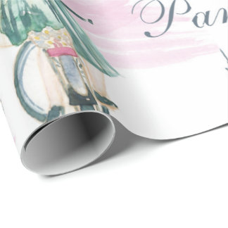 Regalo Papel de ajuste de la torre Eiffel