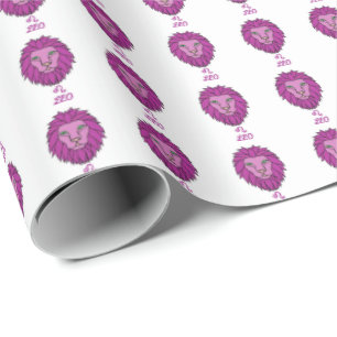 Regalo Papel de ajuste de Leo