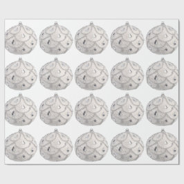 Regalo Papel de ajuste de los adornos de Navidad